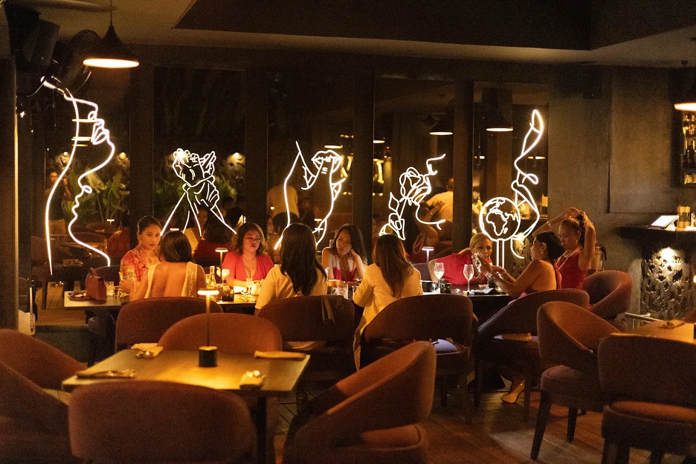 Vore Canggu dining room ambience